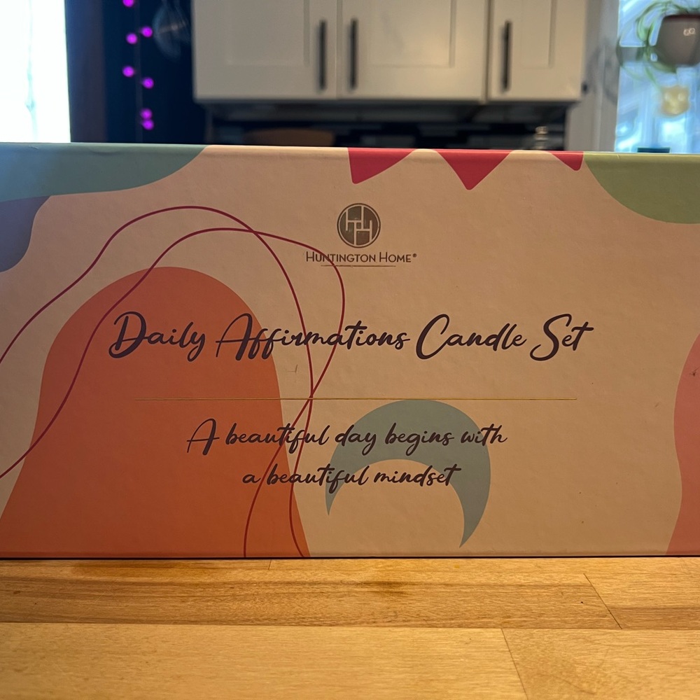 Huntington Home Affirmations Candle Set